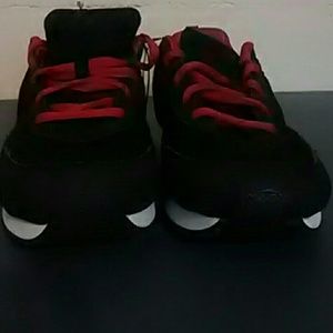 Black and Red Crane Sneakers